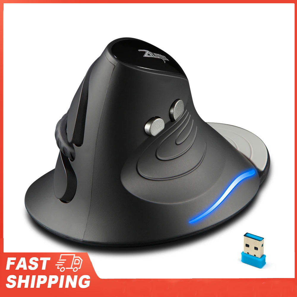 Ergonomic Mouse Vertical - ZELOTES F-17 6-przyciskowa Ergonomiczna Mysz Optyczna