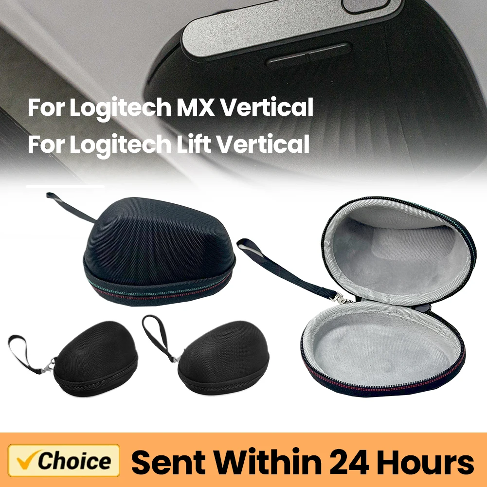 Ergonomic Mouse Vertical - Torba podróżna EVA, pyłoszczelny futerał do