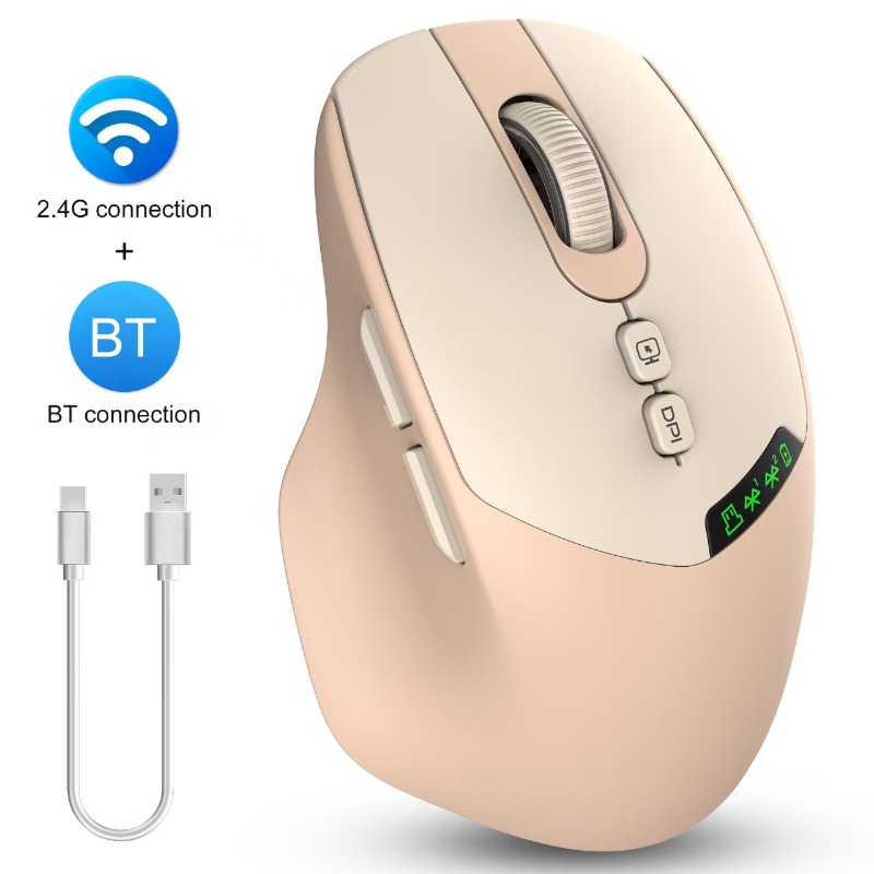 Ergonomic Mouse Vertical - Bezprzewodowa mysz z podwójnym trybem pracy