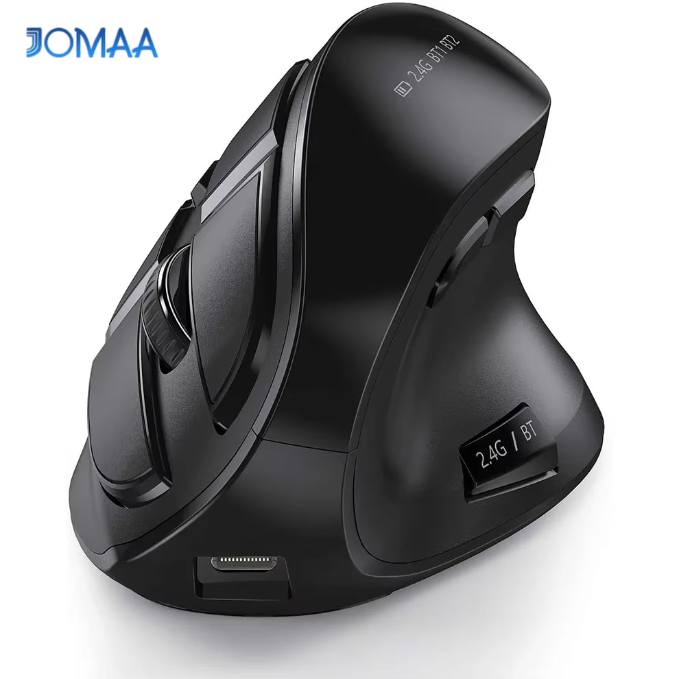 Ergonomic Mouse Vertical - Mysz bezprzewodowa JOMAA 2.4G Mysz Bluetooth
