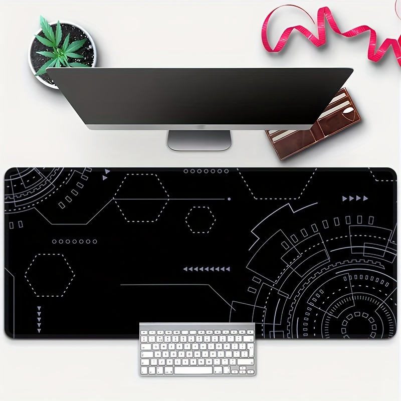 Office Tech Setup - Wytrzymała, antypoślizgowa podkładka pod mysz z
