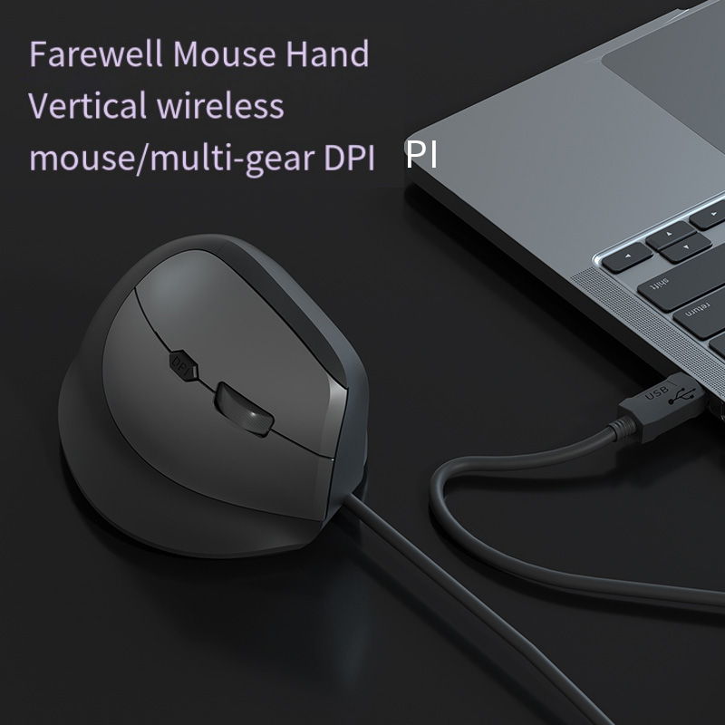 Przewodowa mysz pionowa RGB z  – Ergonomic Mouse Vertical recenzja i cena