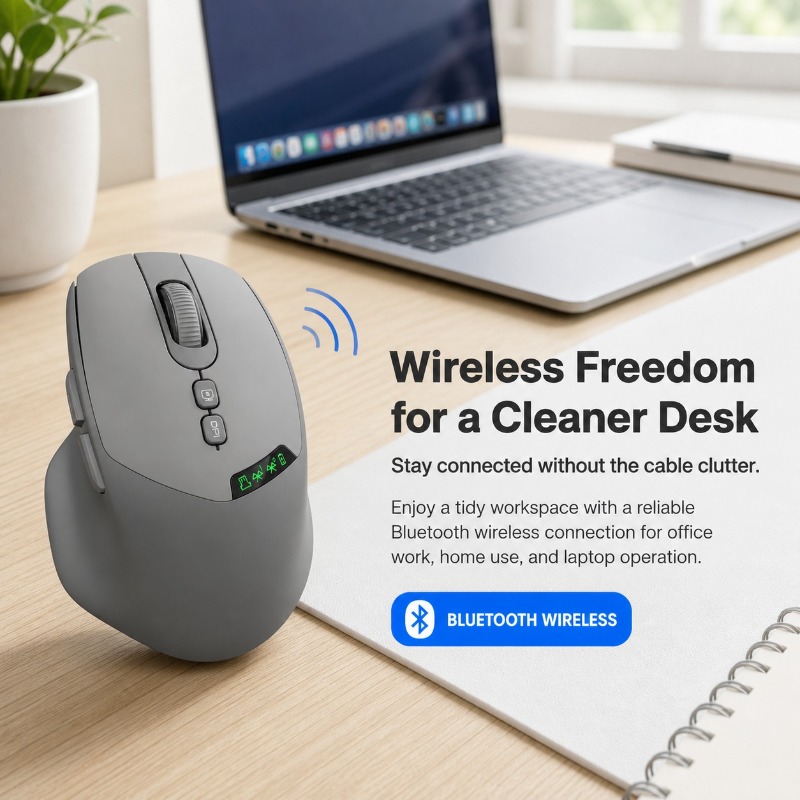 Bezprzewodowa mysz z podwójnym – Ergonomic Mouse Vertical recenzja i cena