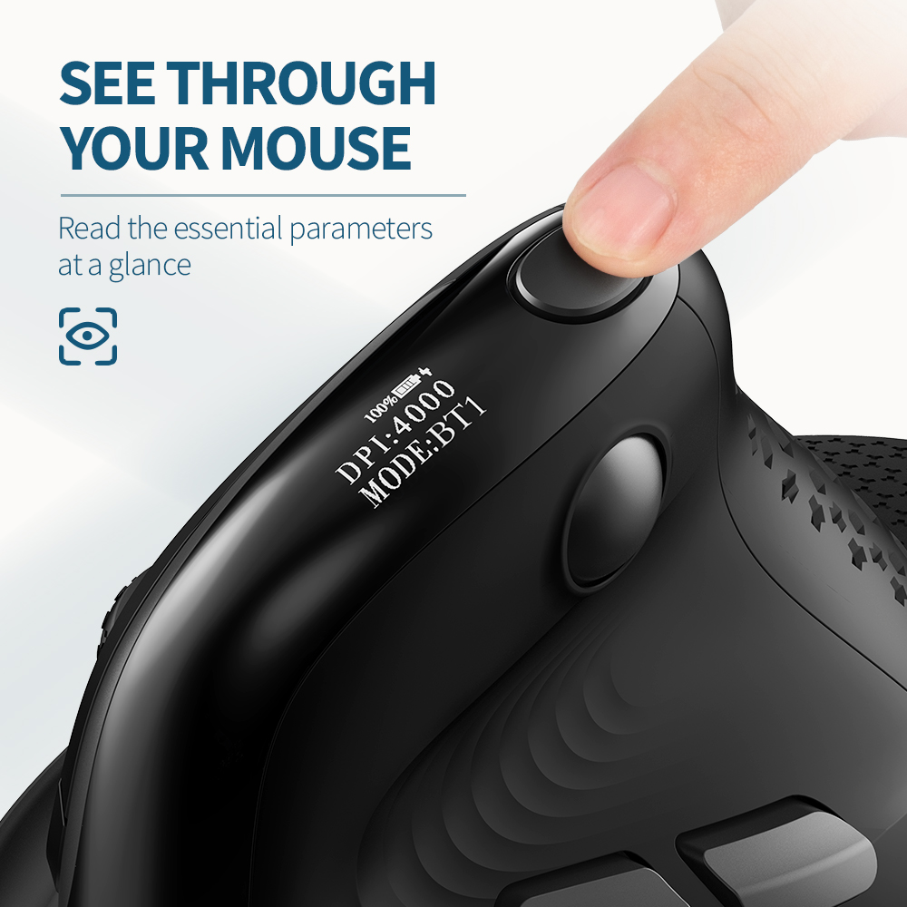 Delux M618XSD Seeker Ergonomic – Ergonomic Mouse Vertical recenzja i cena