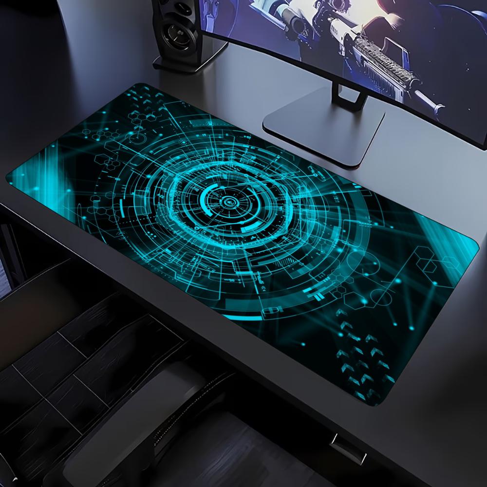 Niebiesko-cyjanowa podkładka p – Office Tech Setup recenzja i cena
