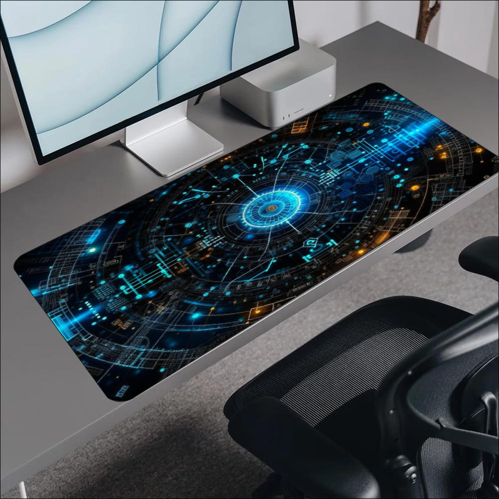 Niebiesko-cyjanowa podkładka p – Office Tech Setup recenzja i cena