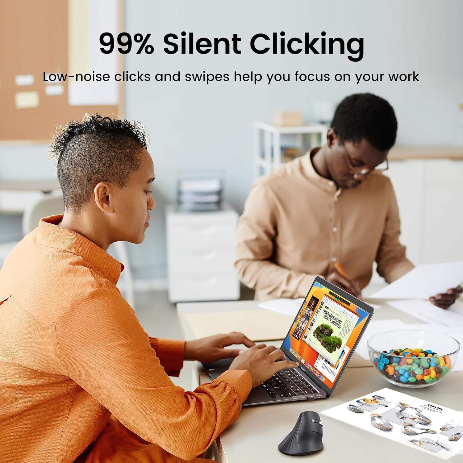 UGREEN MU008 Pionowa Bezprzewo – Ergonomic Mouse Vertical recenzja i cena