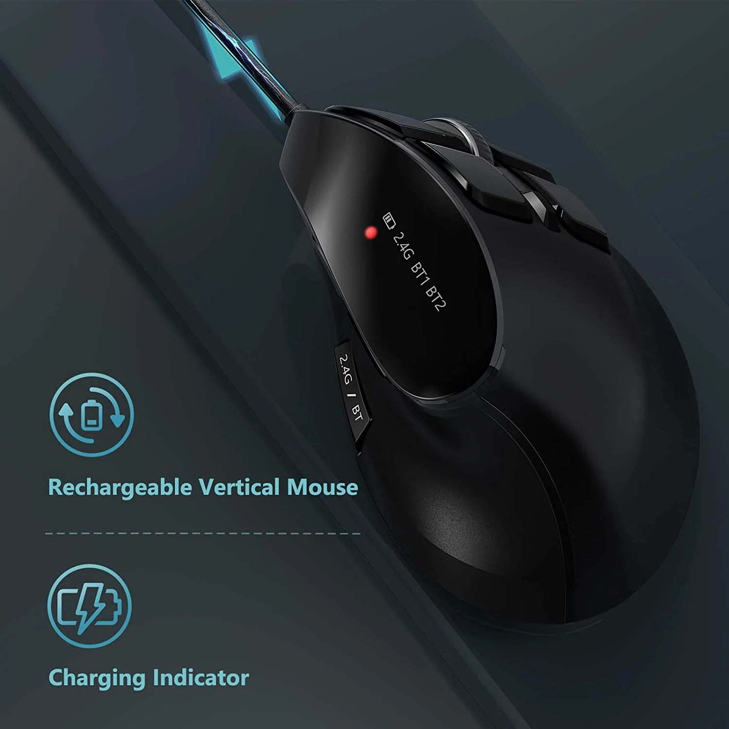 Seenda pionowa mysz bezprzewod – Ergonomic Mouse Vertical recenzja i cena